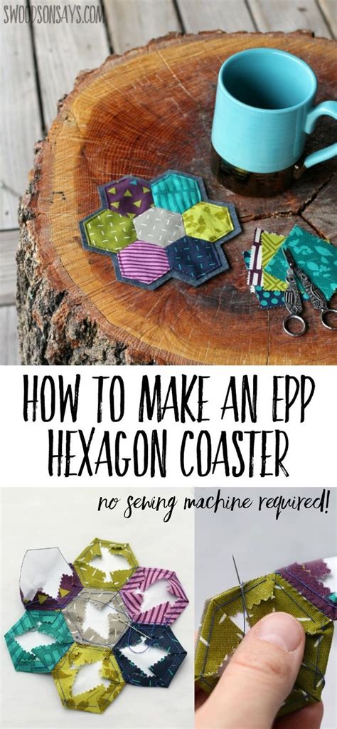 How To Make An Epp Hexagon Coaster Swoodson Says English Paper