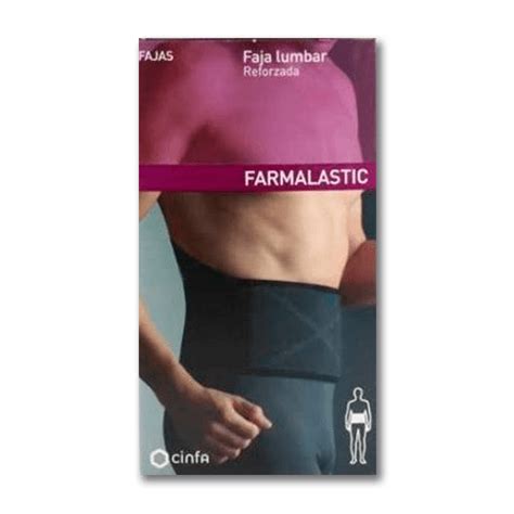 Faja Lumbar Farmalastic Reforzada Talla 1