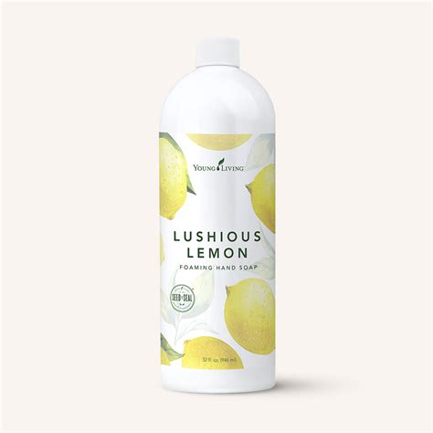 Lushious Lemon Foaming Hand Soap Refill Young Living Essential Oils