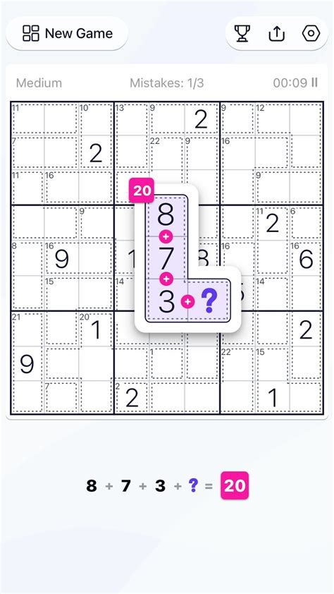 Android 용 Killer Sudoku Sudoku Puzzle Apk 다운로드