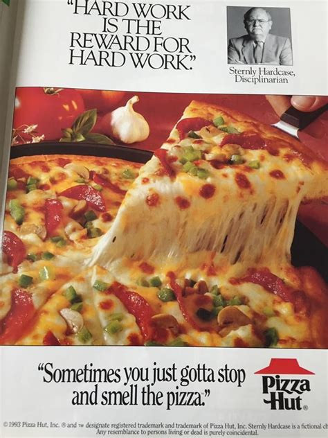 Pizza Hut Ad 1993 Pizza Hut Pizza Yum Brands