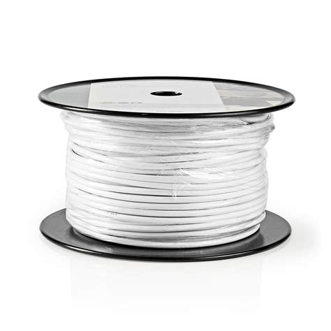 Câble coaxial en bobine RG59U 75 Ohm Double blindage ECA 100