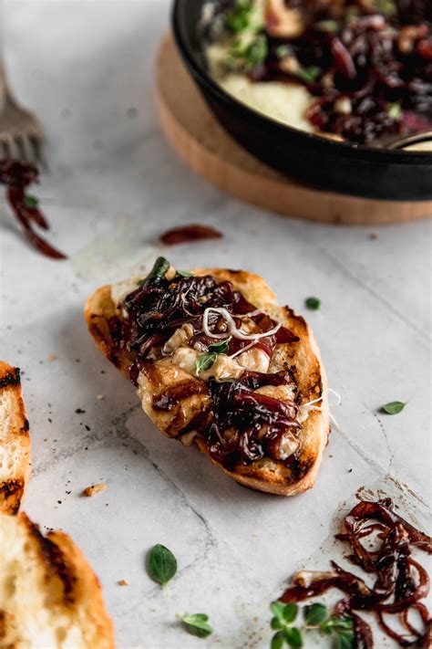 Provolone Cheese With Balsamic Caramelized Onions Cravings Journal