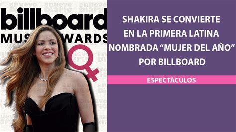 Shakira se convierte en la primera latina nombrada Mujer del año por