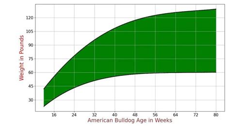 American Bulldog Growth Chart American Bulldog Weight Calculator