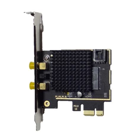 Intel インテル 9260 NGW 802.11ac (1,733Mbps) Wi-Fi 5 MU-MIMO & Bluetooth5 ...
