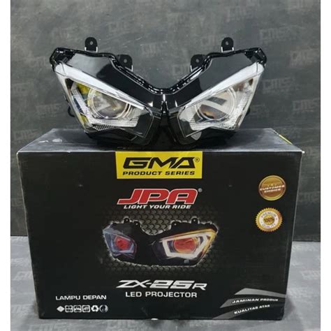 Jual Headlamp Lampu Depan Reflektor Kawasaki Ninja Zx25R Jpa Hid