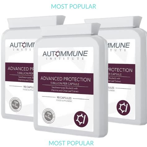 Advanced Protection High Strength Saccharomyces Boulardii Supplement Autoimmune Institute