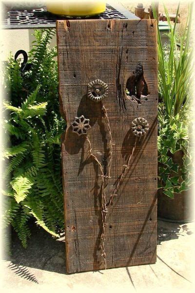 Jeanne S Barnwood Blooms With Images Barn Wood Crafts Barn Wood