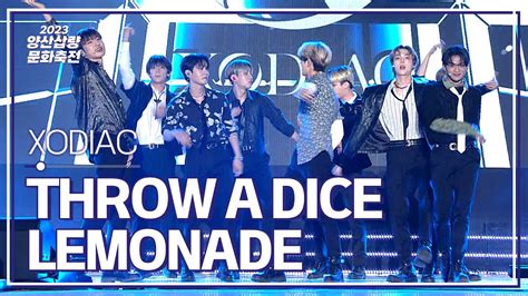 XODIAC 소디엑 THROW A DICE LEMONADE 2023 양산삽량문화축전 2부 231029 YouTube