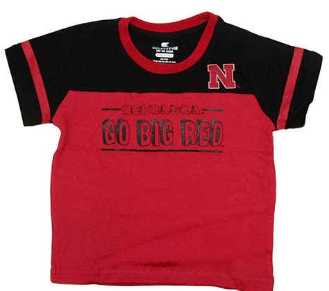 Infant Go Big Red Nebraska Ref Tee