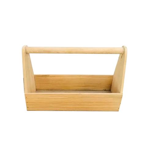 Light Brown 12x4 5x3 Inch Wooden Single Handle Basket At Best Price In