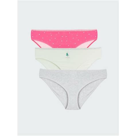 LC Waikiki Patterned Bikini Panties 3 Pack EPonuda