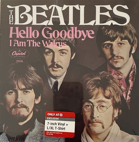 SHIRT + VINYL COMBO - Hello Goodbye (Target Exclusive) - Beatle Memories