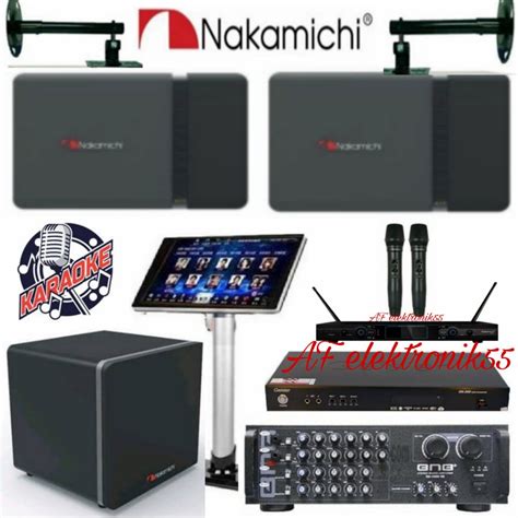 Jual Paket Sound System Karaoke Full Nakamichi Paket Komplit 3