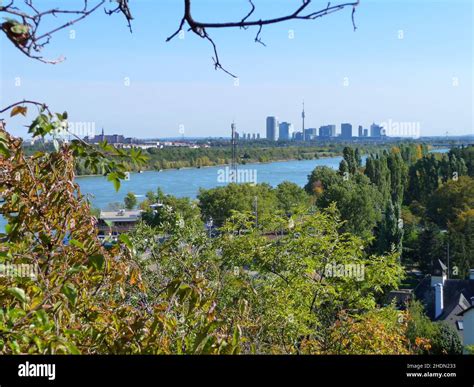 vienna, danube river, viennas, danube rivers Stock Photo - Alamy