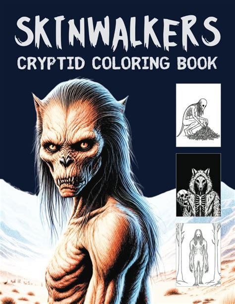 Amazon Skinwalker Coloring Book For Adults And Teens