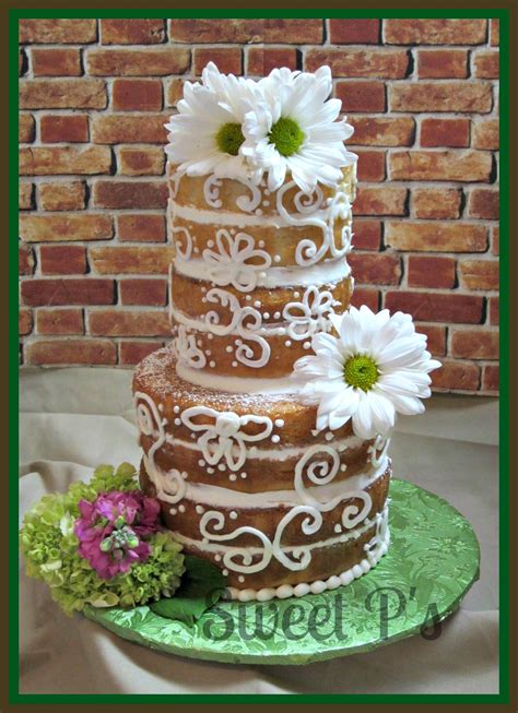 Naked And Semi Dressed Cakes Sweet P S Cake Decorating Baking Blog