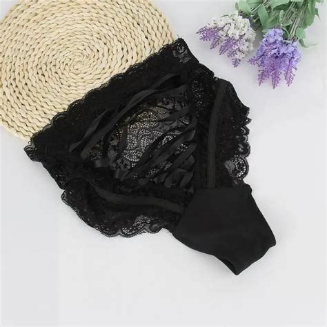 Black Sexy Women Lace Panties Fashion Designer Body Shaper Hip Abdomen