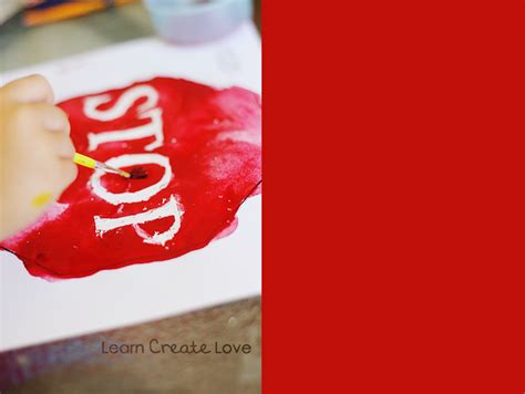 Stop Sign & Stoplight Crafts