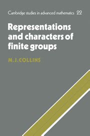 Representations and characters finite groups | Algebra | Cambridge ... 