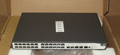 NEW 3Com 3CR17181-91 5500-EI FX SS4 24 Port 4 Gigabit Port Fibre L3 Switch