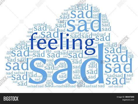 Feeling Sad Word Cloud Image & Photo (Free Trial) | Bigstock