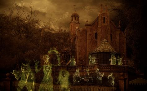 Disney World Haunted Mansion Wallpaper - WallpaperSafari