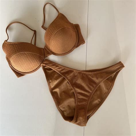 TRIANGL Saria Bikini Set Top Size Small Would Depop