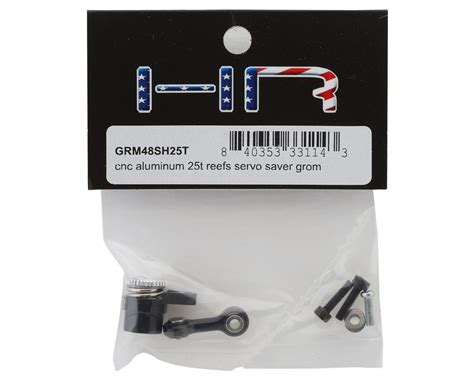 Hot Racing Arrma Grom Aluminum Servo Saver Set Black T