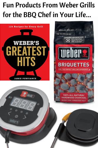 Weber Grills Gifts For the BBQ Chef in Your Family #webersgreatesthits ...