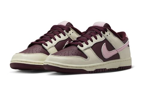 Nike Dunk Low ‘night Maroon’ Valentine’s Day Release Info How To Buy Footwear News