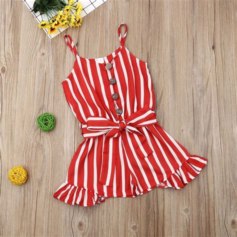 Baby Peuter Kid Baby Meisje Korte Overalls Kleding Grandado