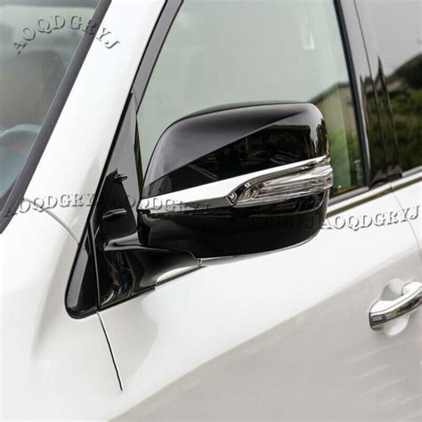 P For Lexus Gx Lx Chrome Rearview Side Mirror Cover