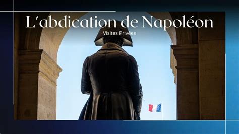 L'abdication de Napoléon