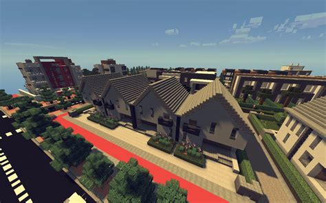 Modern Town Minecraft Map