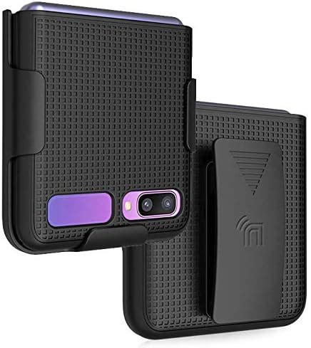 Amazon Case With Clip For Galaxy Z Flip Nakedcellphone Black