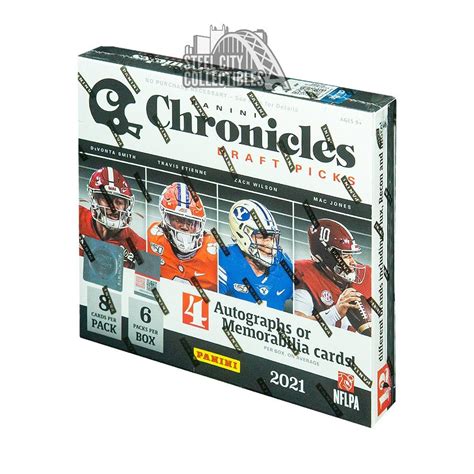 2021 Panini Chronicles Draft Picks Collegiate Football Hobby Box