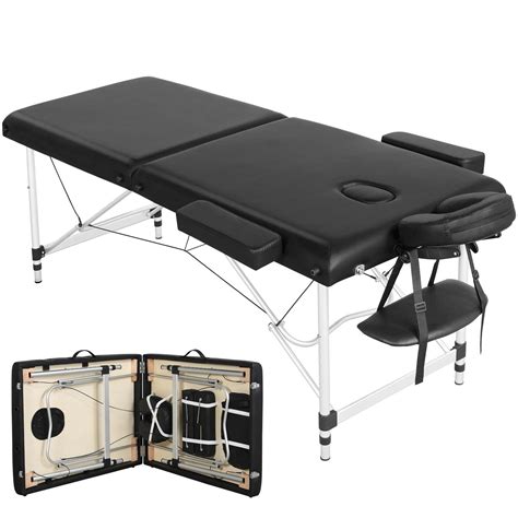 Snapklik Yaheetech Wide Massage Tables Portable Tattoo Table