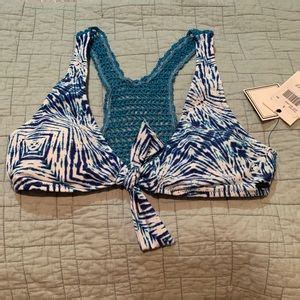 Volcom Swim Nwt Volcom Stone Row Tie Dye Pattern Bikini Top Poshmark