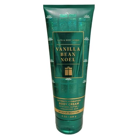 New Bath And Body Works Vanilla Bean Noel Ultimate Hydration Body Cream 8 Oz