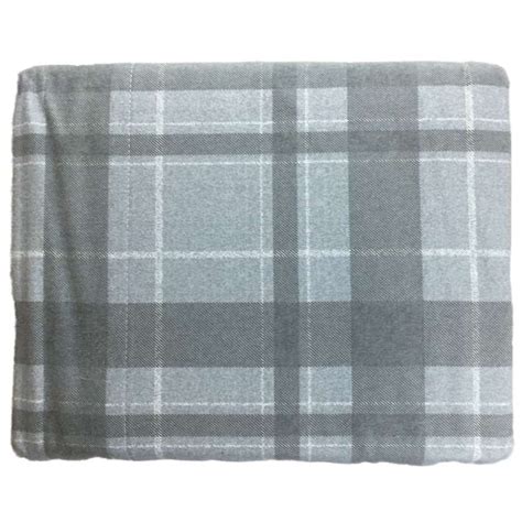 Cuddle Duds Flannel Sheet Set Gray Plaid Queen Bed Sheets Bedding - Walmart.com - Walmart.com