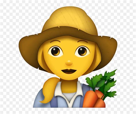 Farmer Emoji Png, Transparent Png - vhv