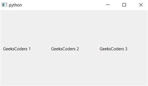 Python Pyside6 Layout Management Geekscoders