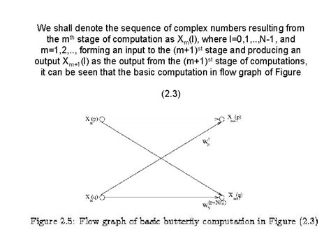 Fast Fourier Transform Fft Algorithms Relation To The