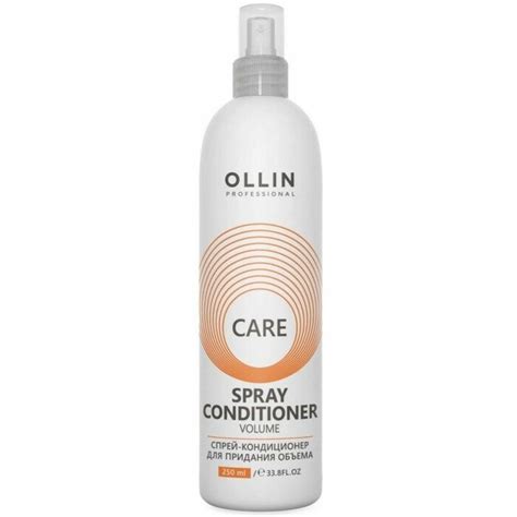 Спрей-кондиционер для придания объёма волосам Ollin Professional Care ...
