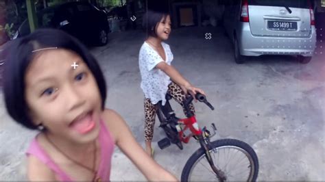 Children Bicycle Ride Kanak Kanak Bermain Basikal Learn And Never