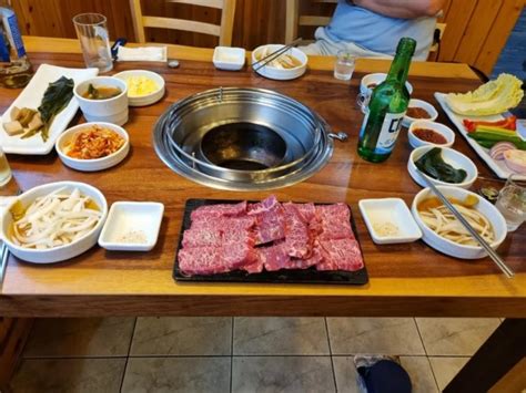 해운대 한우맛집 해운대 좌동 가성비좋고고기질도 좋은그기에다 호롱구이도 맛있는 해운대 원뿔한우 참숯구이