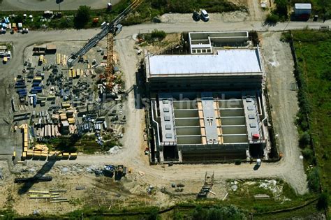 M Nchehofe Von Oben Erweiterungs Baustelle Der Kl Rwerks Becken Und