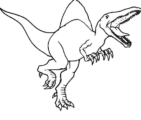 Aimable Tyrannosaure Coloriage Pics Idee De Coloriage